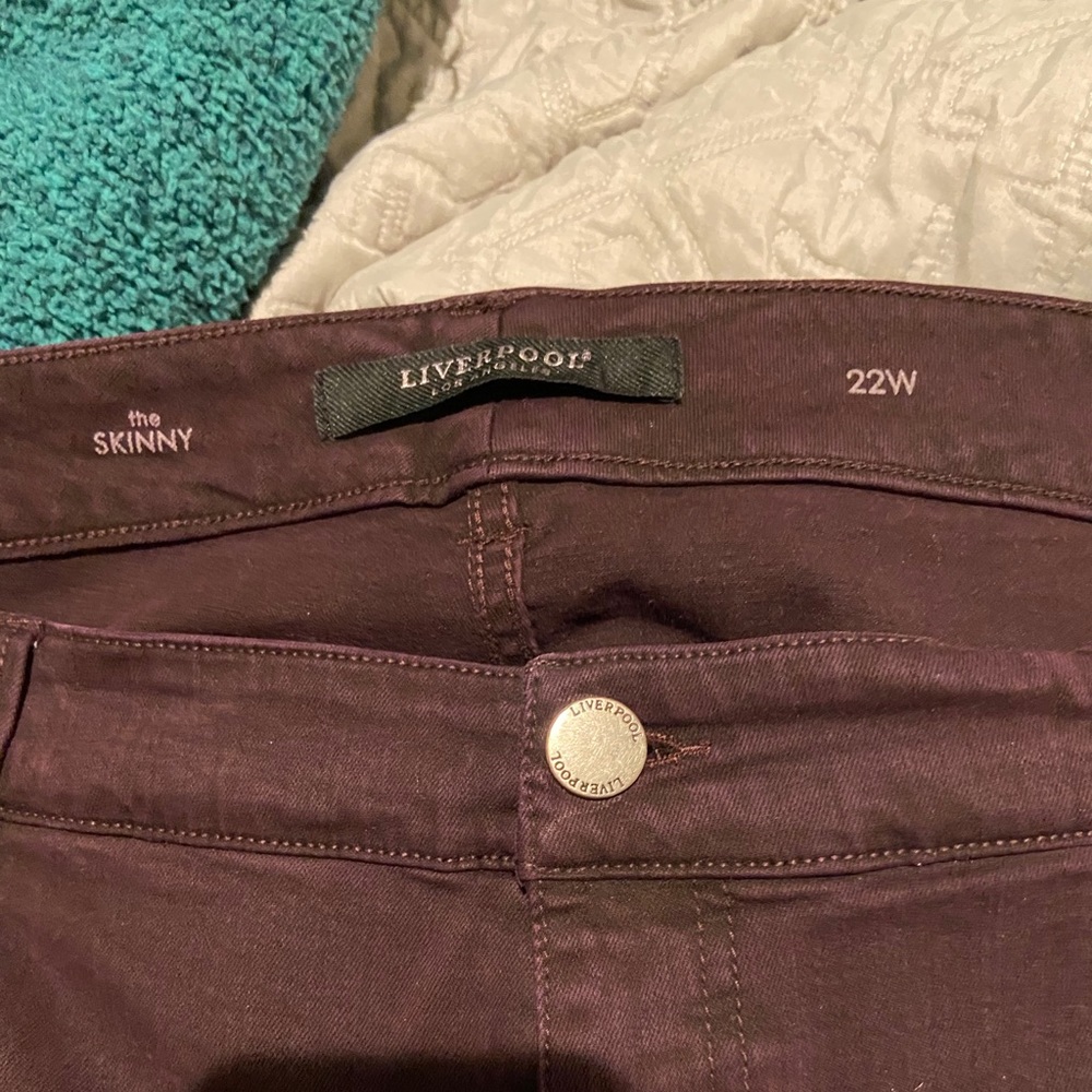 Liverpool skinny jeans size 22